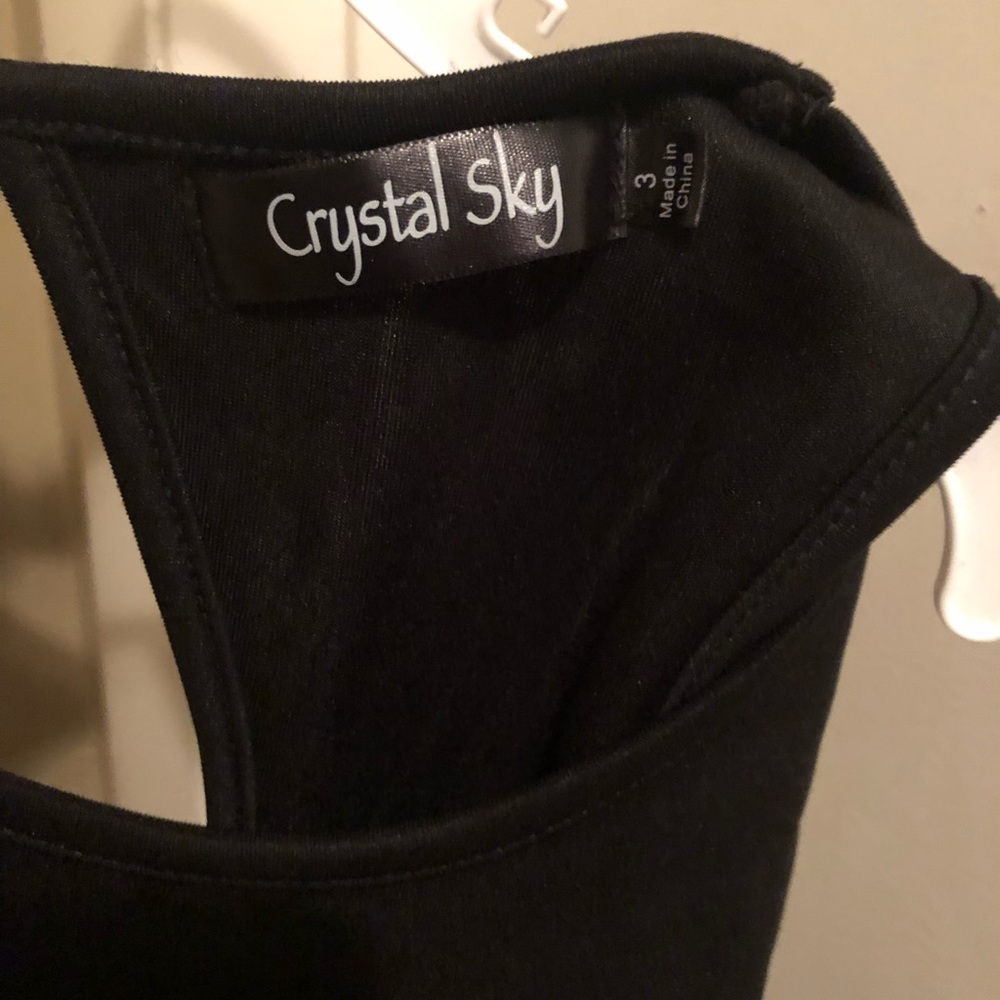 Crystal Sky, Size 3 Junior Miss Mini Dress